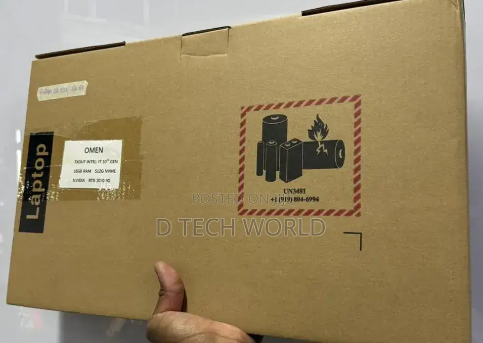 Laptop HP Omen 15 16GB Intel Core i7 SSD 512GB