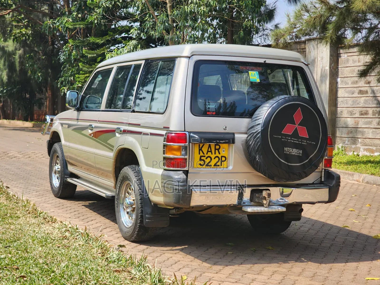 Mitsubishi Pajero 2004 Brown