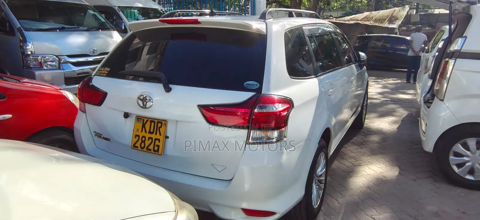 Toyota Corolla Fielder 2017 White