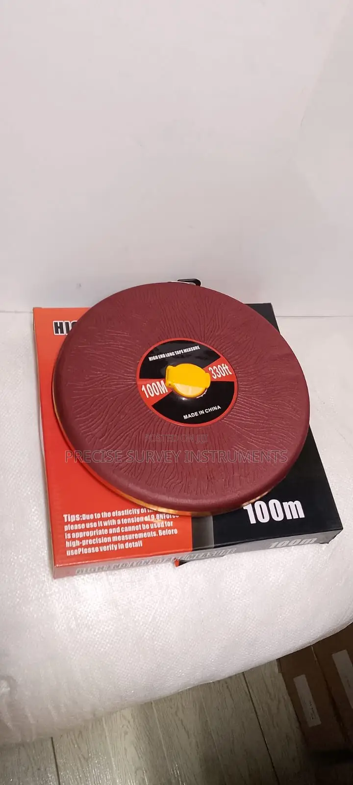 High-Accuracy Fibreglass Measuring Tape – 50m 100m
