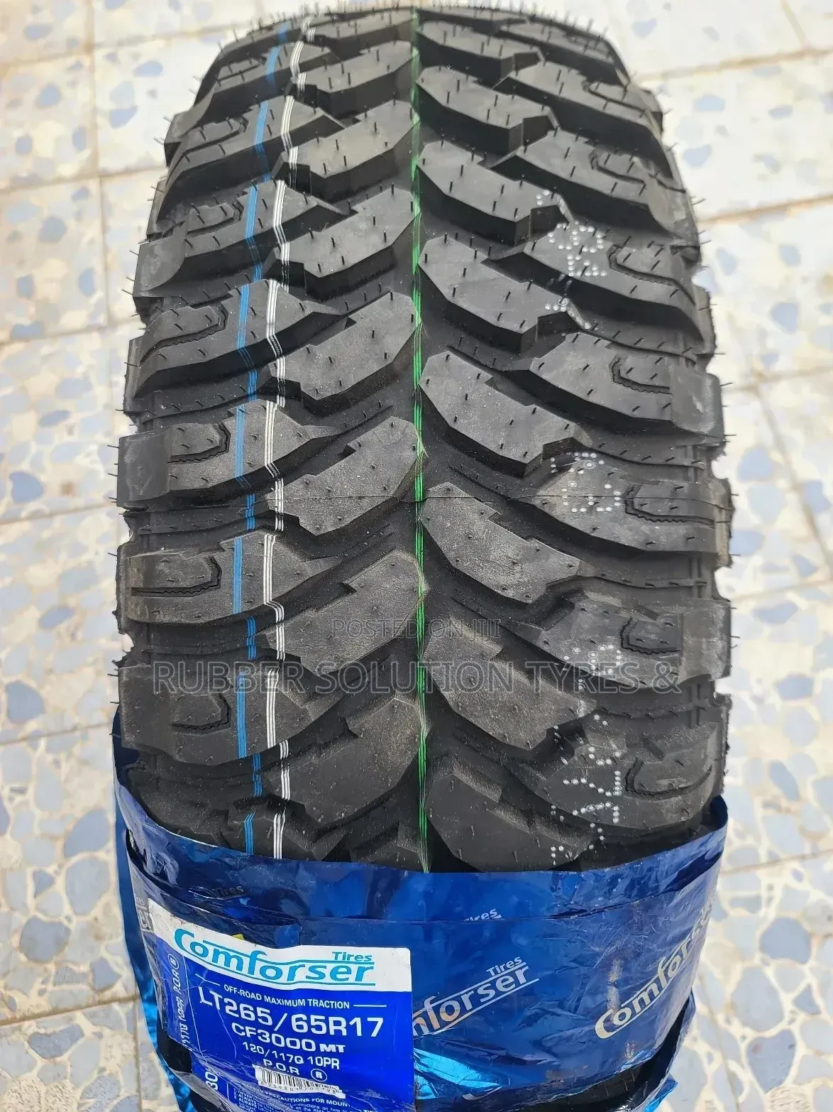 Lt 265 /65 R17 Comforser Tyres Cf3000 M/T Mud-Terrain
