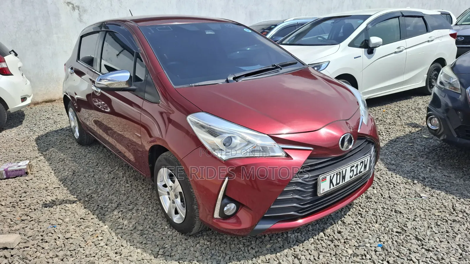 Toyota Vitz 2018 Red