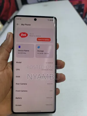 Itel S25 Ultra 256 GB Black