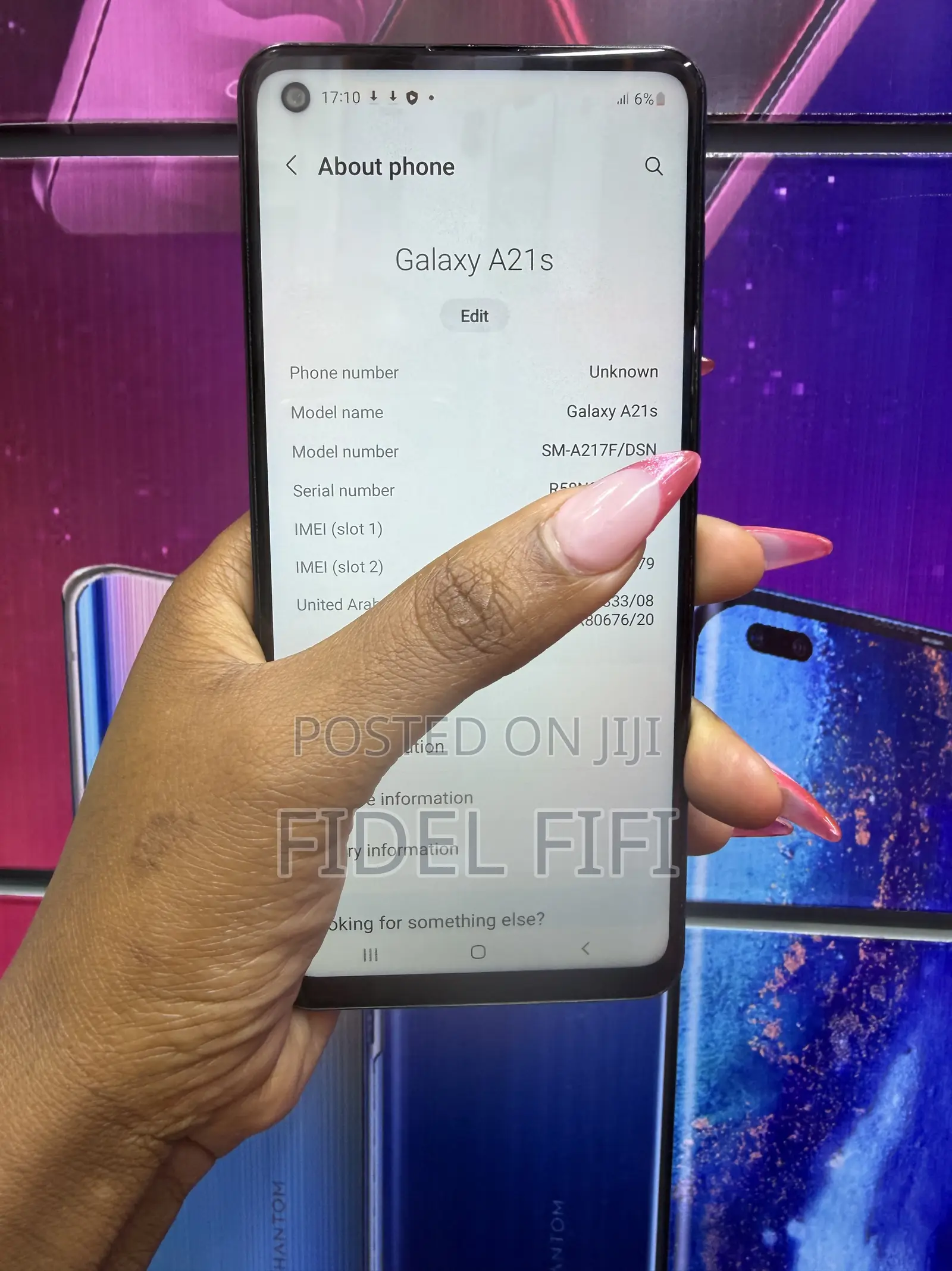 Samsung Galaxy A21s 64 GB Blue