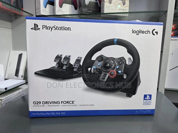 Logitech G29 Driving Force Racing Wheel for Ps5