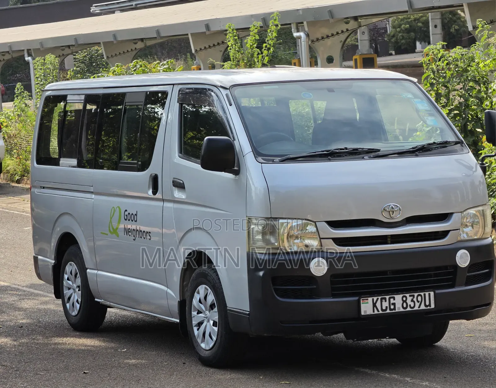 Toyota HiAce 2008 Silver