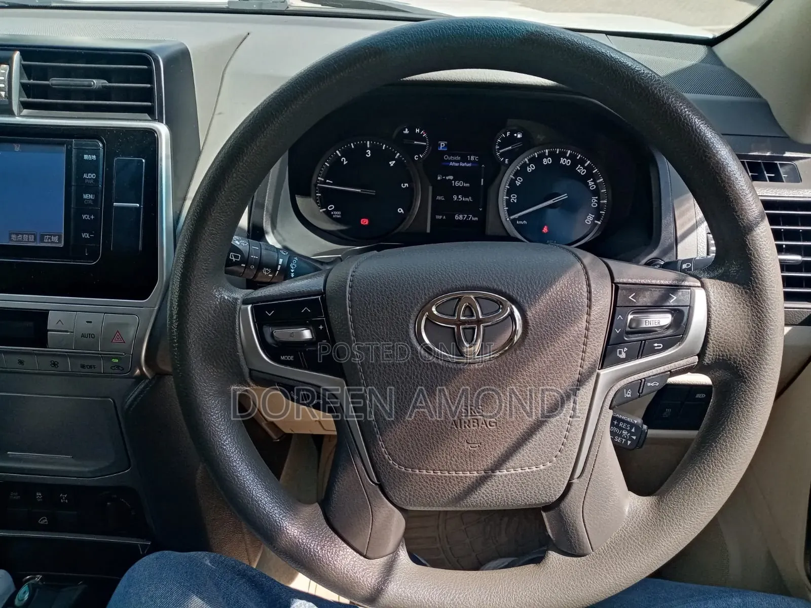 Toyota Land Cruiser Prado 2018 White