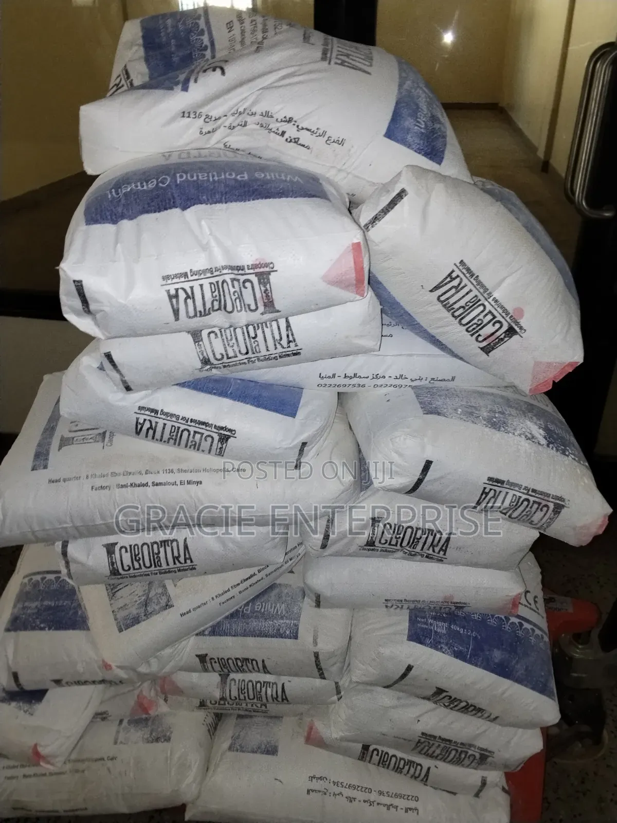 White Cement/ Cleopatra Portland Cement