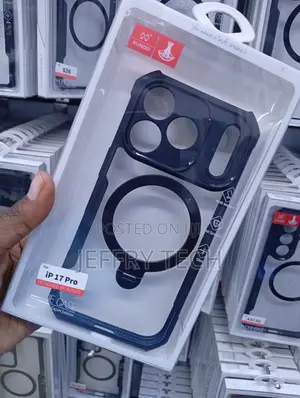 iPhone 17 Pro.Airbag Magnetic Shockproof Case