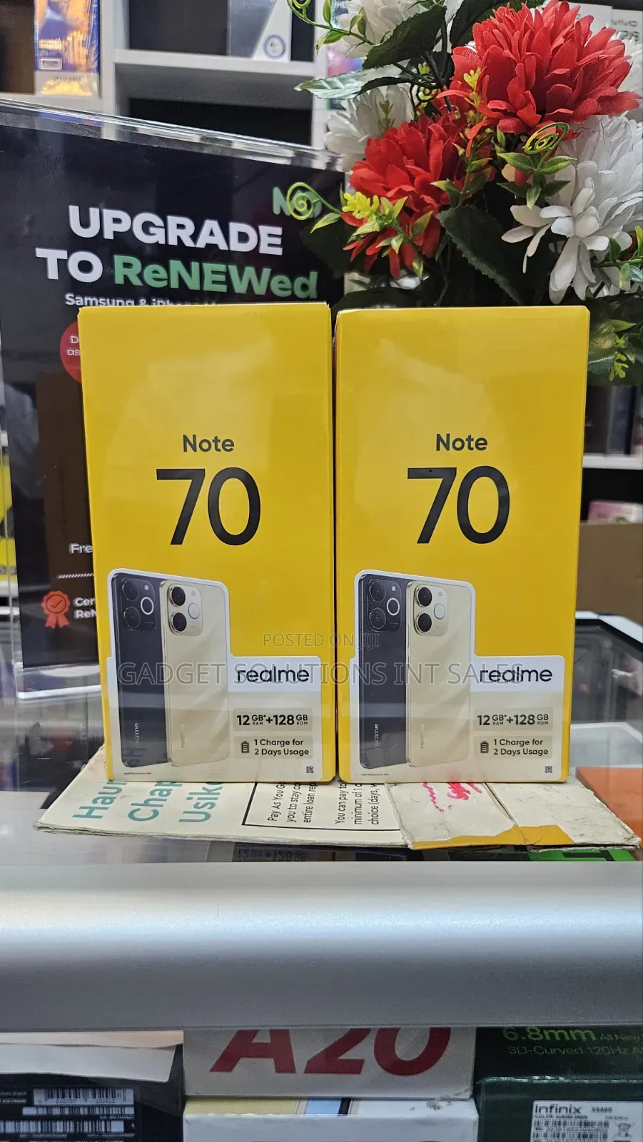 New Realme Note 70T 128 GB Black