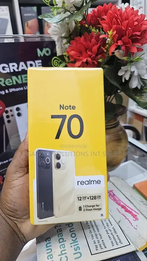 New Realme Note 70T 128 GB Black