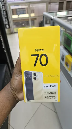 New Realme Note 70T 128 GB Gold