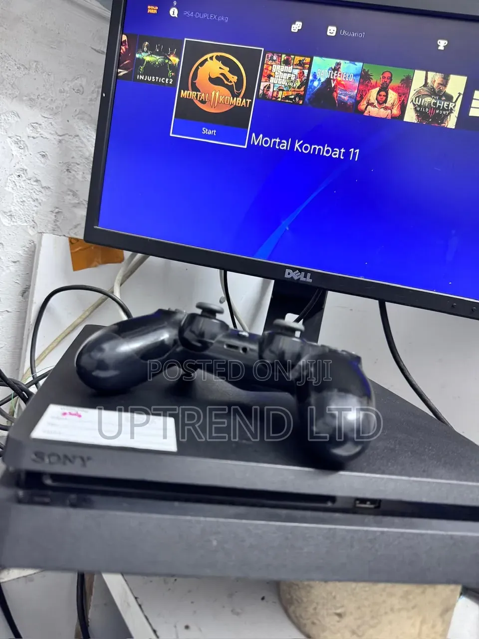 Black Sony Playstation 4 Chipped/Jailbroken With Fc 26 + Other Games