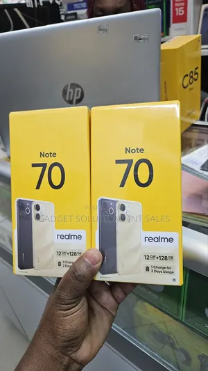 New Realme Note 70T 128 GB Gold