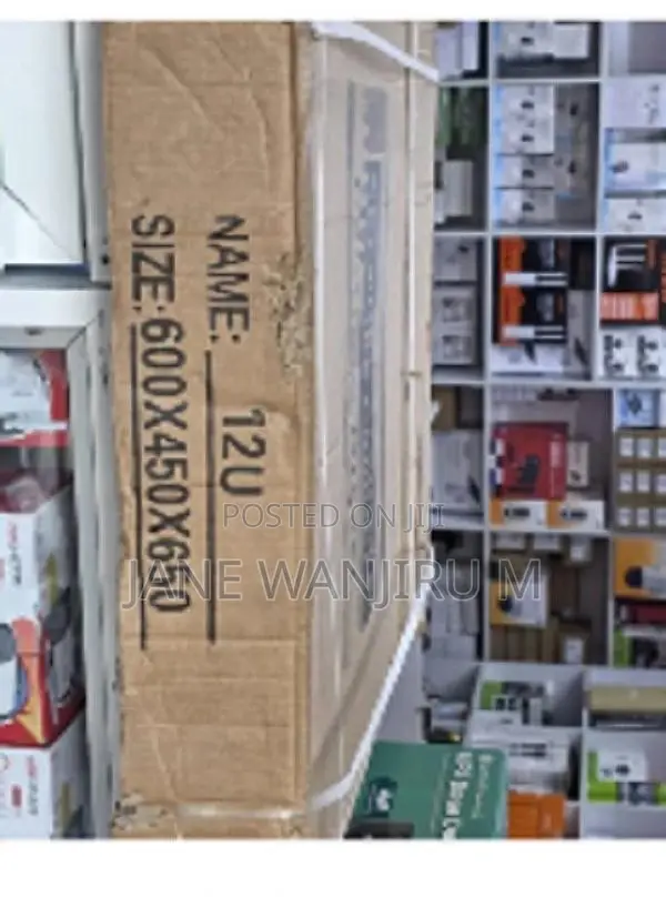 12u Network Cabinet 650×450×650mm For Cctv, Patch Panels Switches