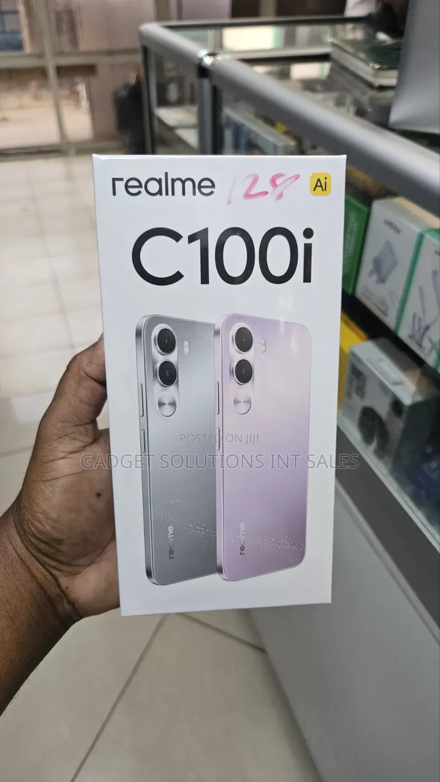New Realme C100i 128 GB Black