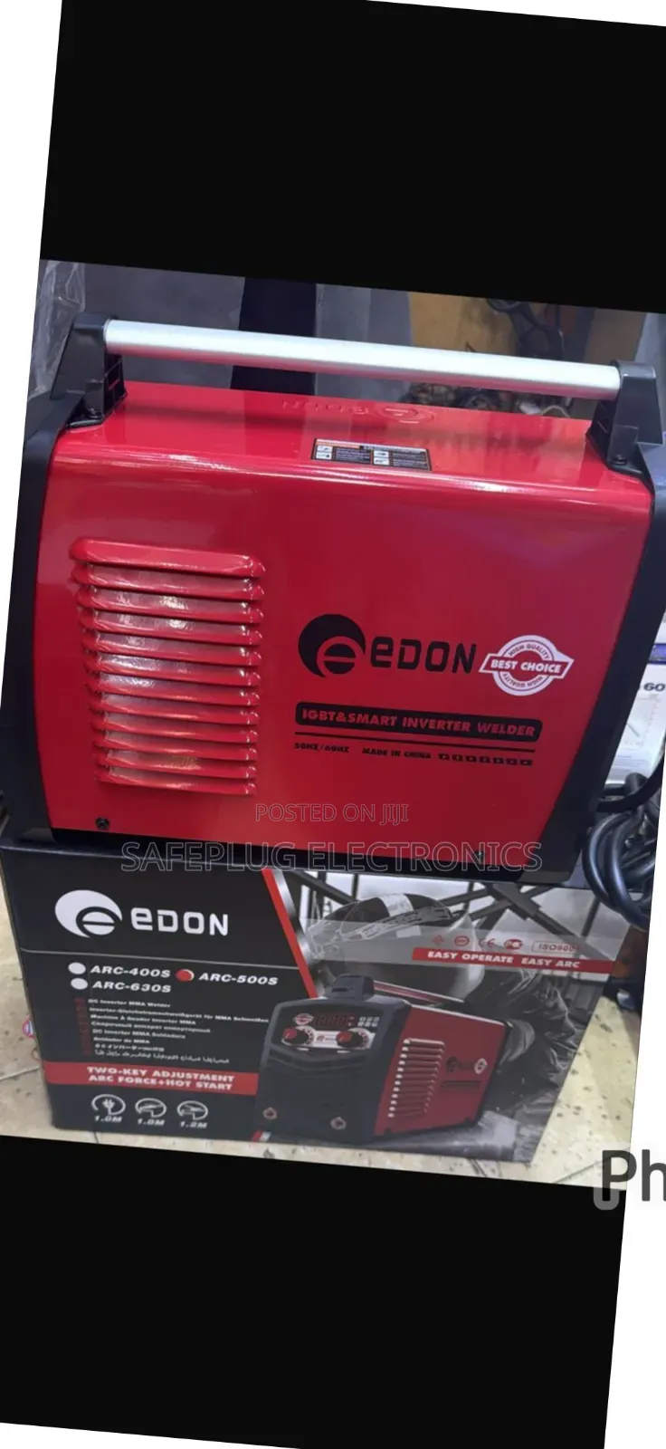 Portable Edon Arc-400s Smart Igbt Mma Stick Welder