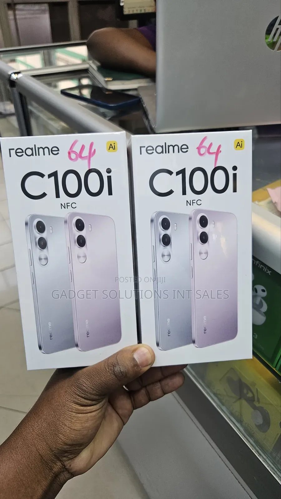 New Realme C100i 64 GB Purple