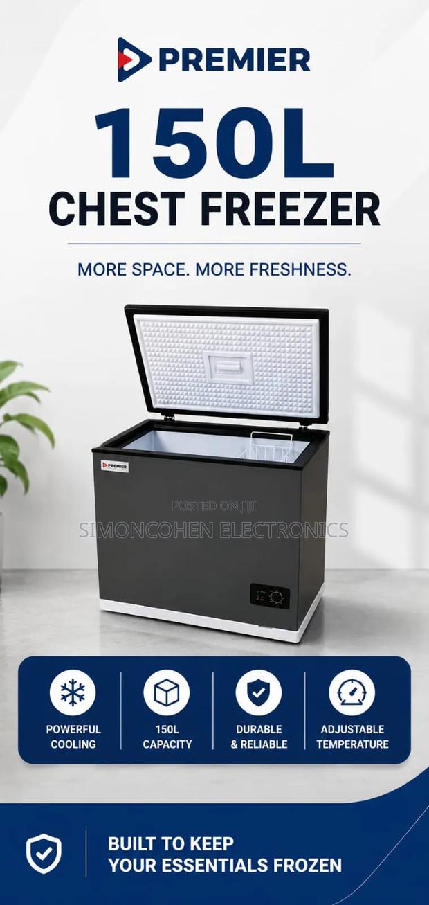 Premier 150l Chest Freezer - thumbnail 2