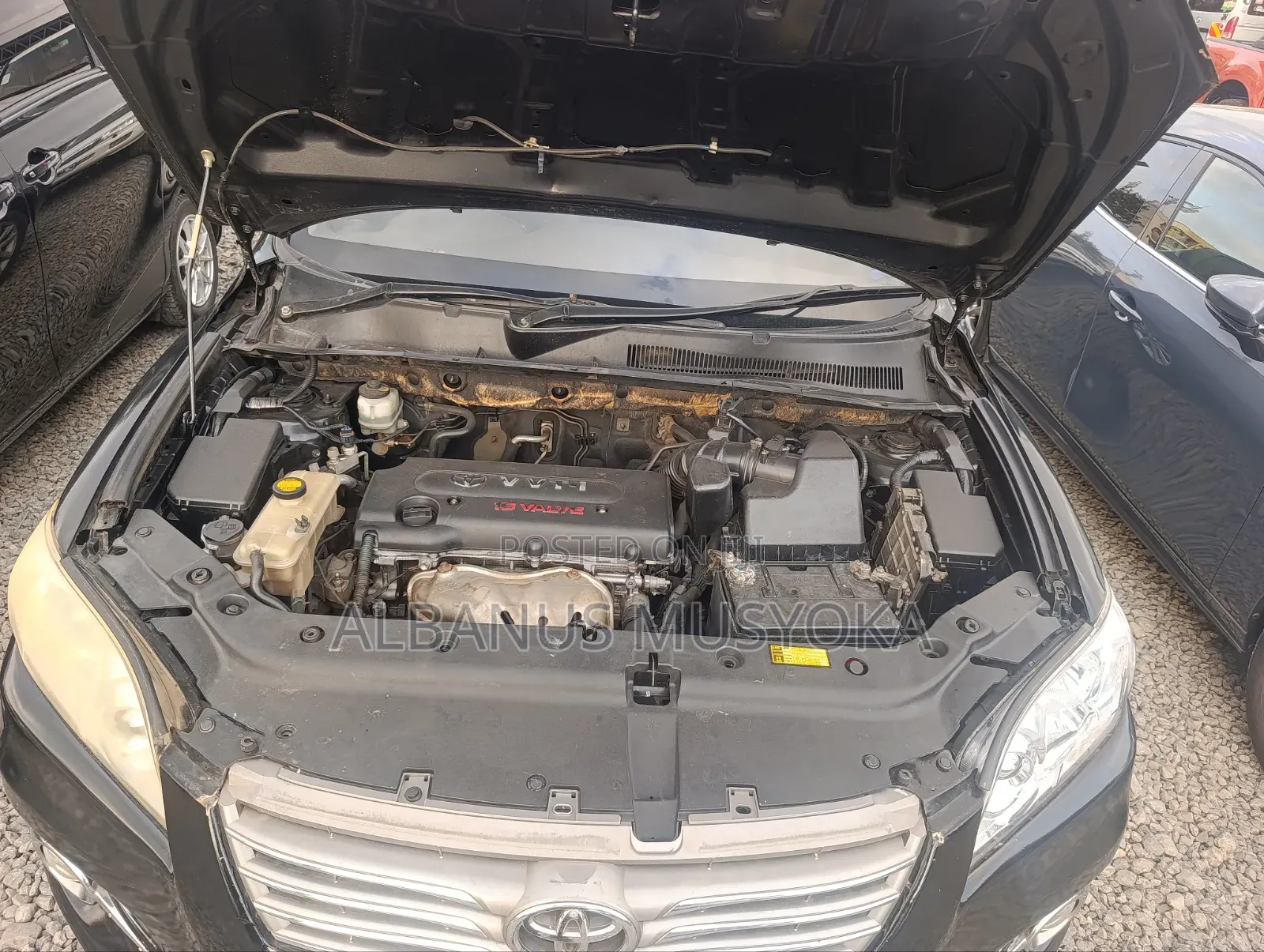 Toyota Vanguard 2011 Black