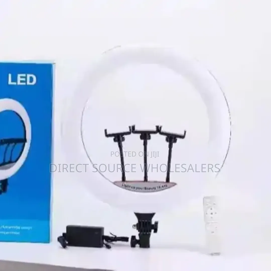 18-inch Ring Light With Tripod – Perfect For Content Creators Beauty