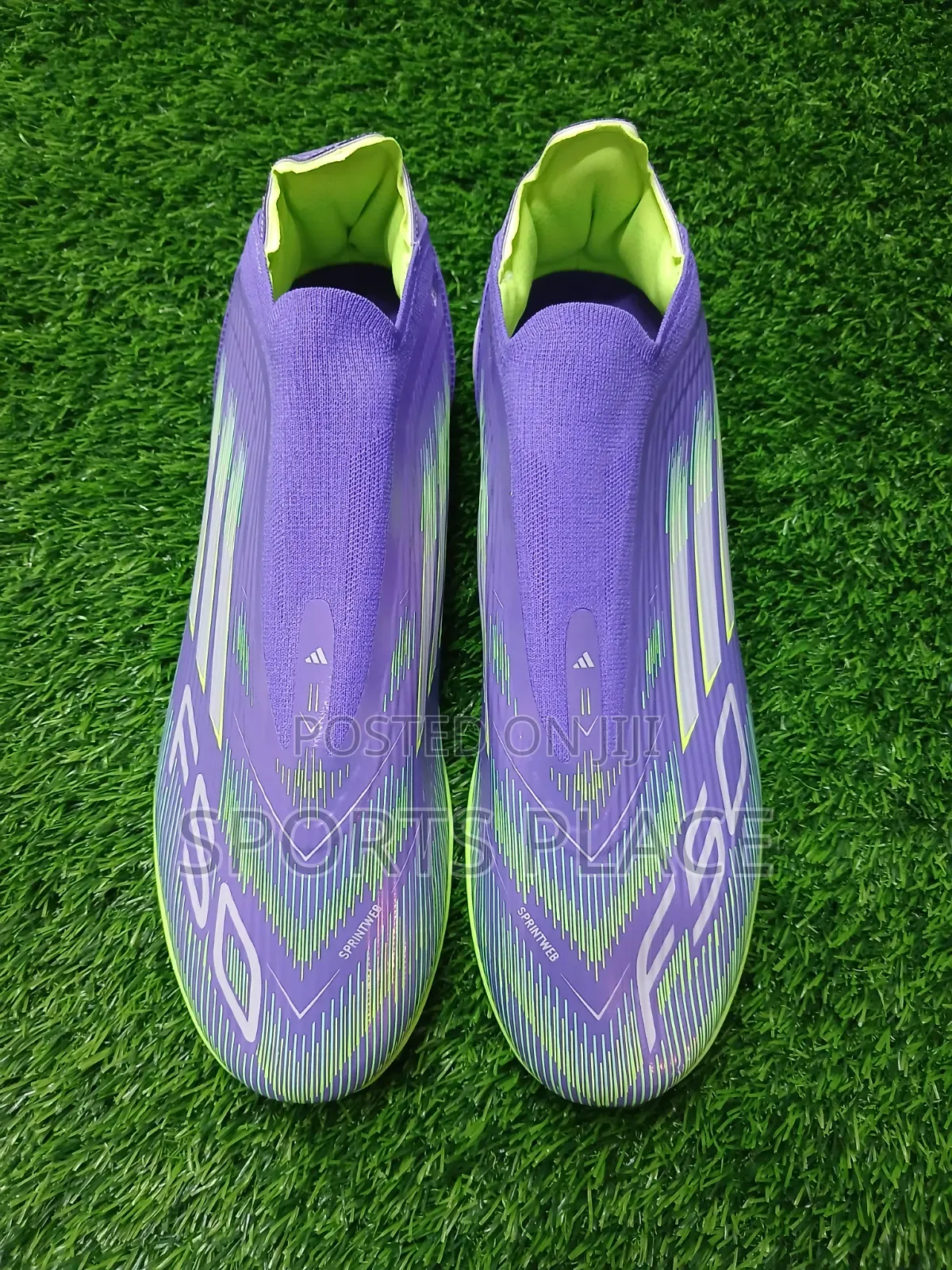 Lightstrike Citric Neon F50 Laceless Football Trainers
