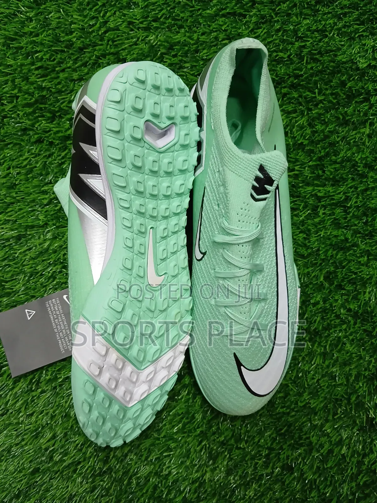 Citric Air Zoom Tf Turquoise Football Trainers