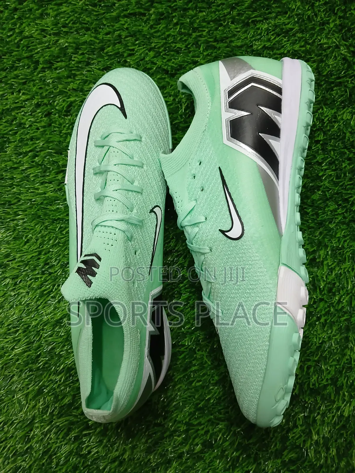 Citric Air Zoom Tf Turquoise Football Trainers