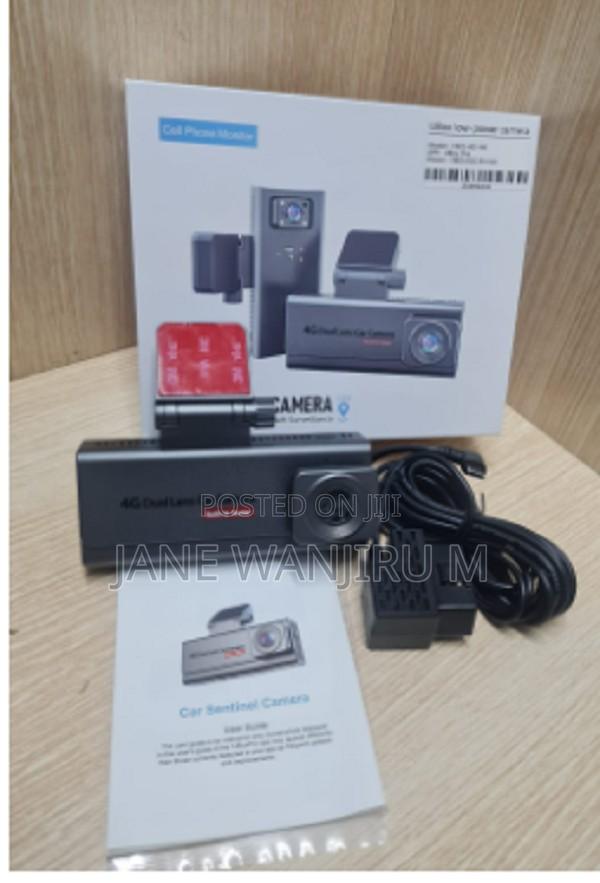 4g Dual Dash Camera With Wide-Angle Lens Remote Access