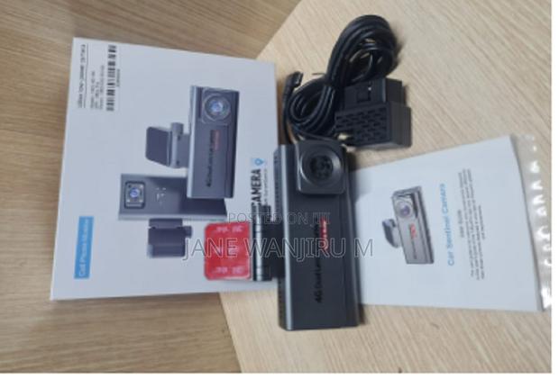 4g Dual Dash Camera With Wide-Angle Lens Remote Access - thumbnail 2