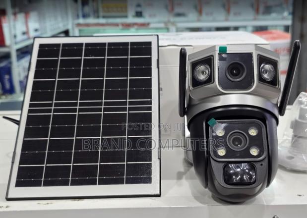 Vts02 Dual-Lens Solar Security Camera (4g Solar Powered CCTV Camera