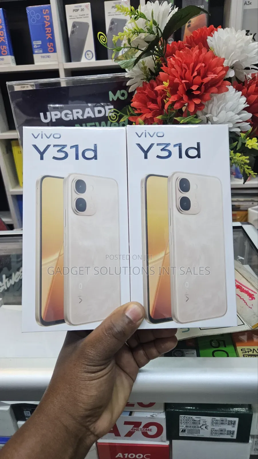 New Vivo Y31d 256 GB Gray