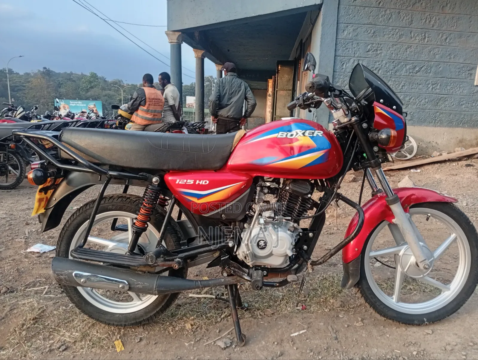 Bajaj Boxer 2025 Red