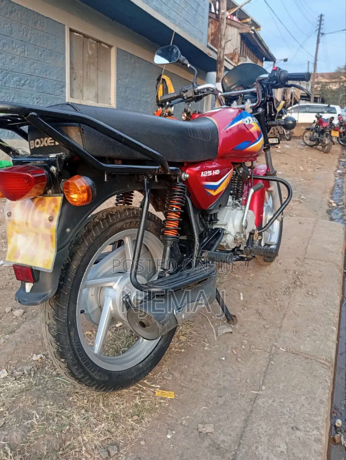 Bajaj Boxer 2025 Red