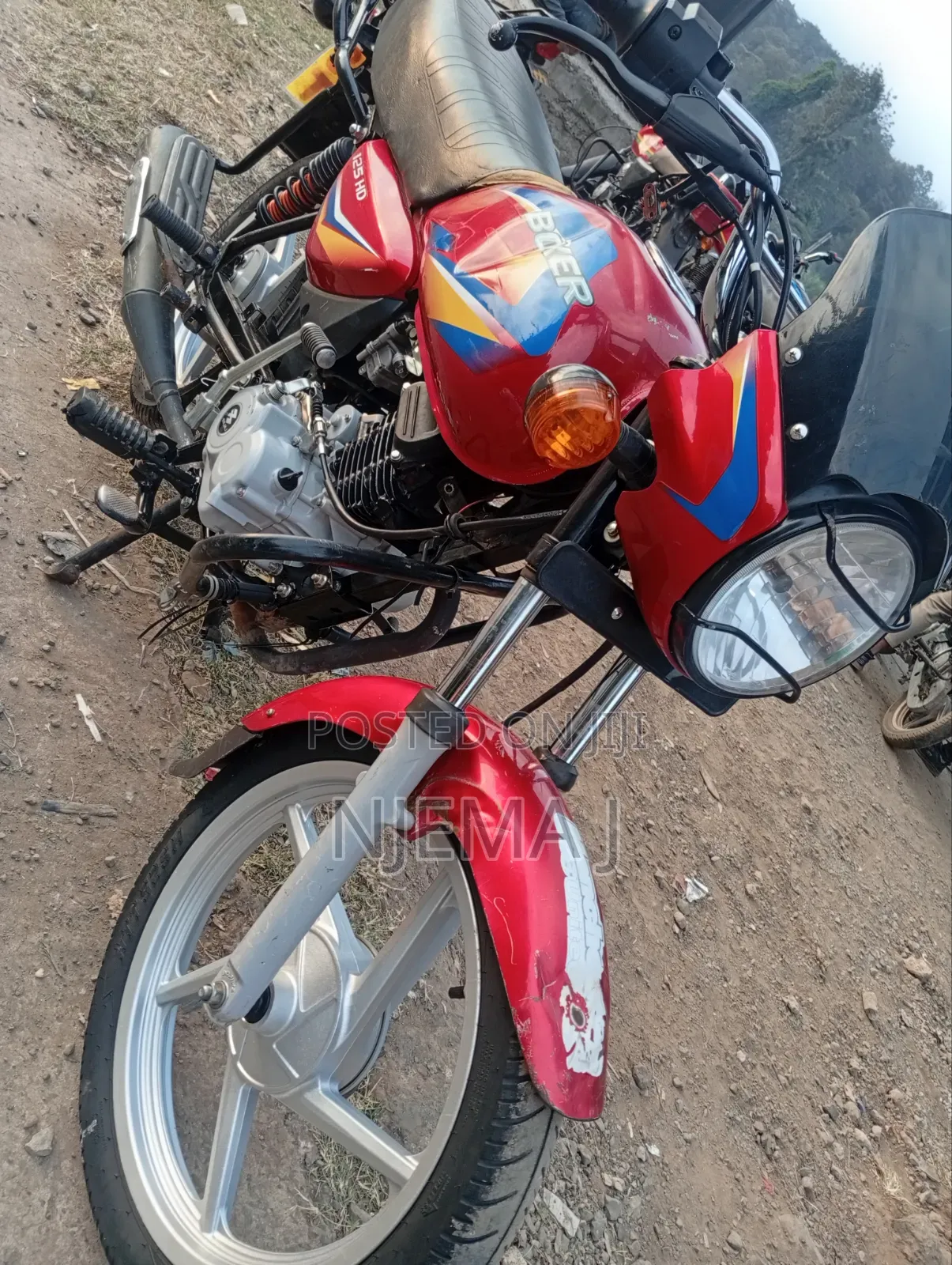 Bajaj Boxer 2025 Red