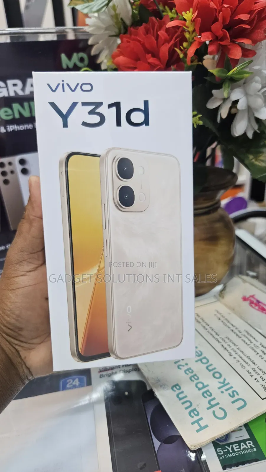 New Vivo Y31d 128 GB Gray