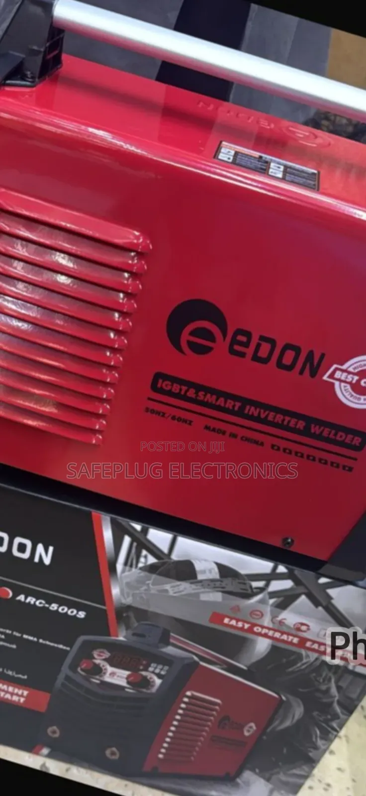 Portable Edon Arc-400s Smart Igbt Mma Stick Welder
