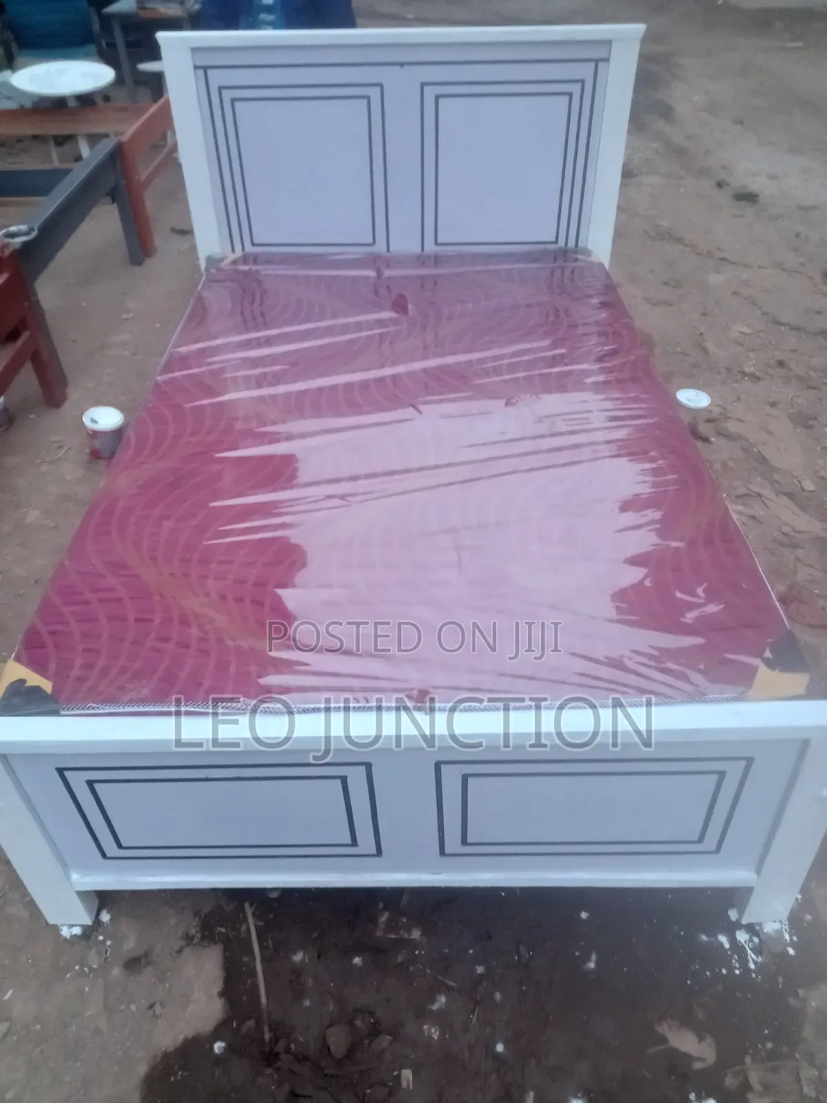 4 by 6 Bed With Heavy Duty Matress