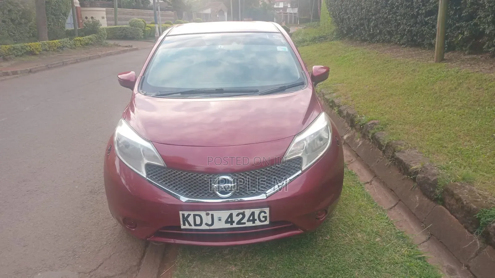 Nissan Note 2015 Red
