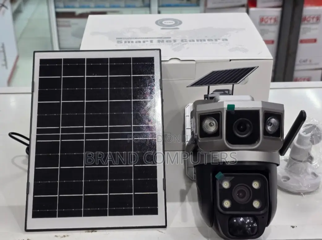 Dual Lens 4g Solar Security Camera – V380 Pro PTZ Outdoor Surveillance
