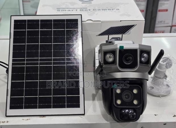 Solar Camera Dual Lens 4g Solar Powered Dual Lens Outdoor Camera