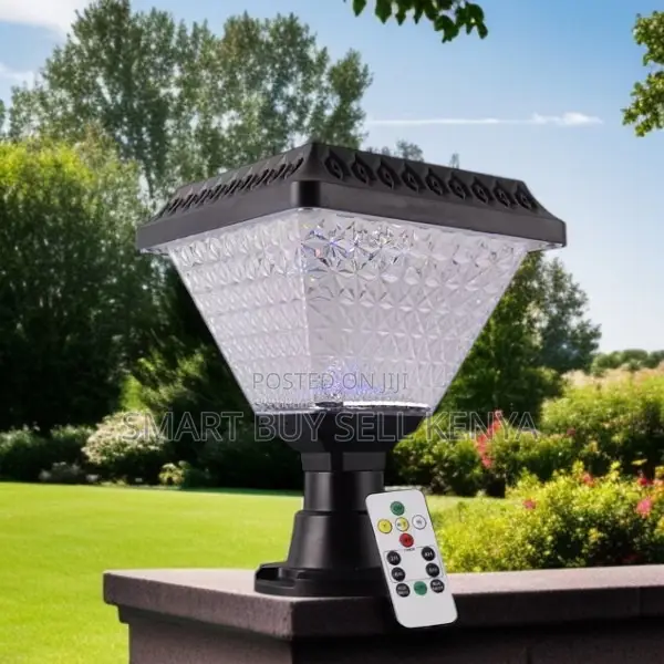 Smart Solution Outdoor Garden Light Main Gate Post Solar Light Lamp