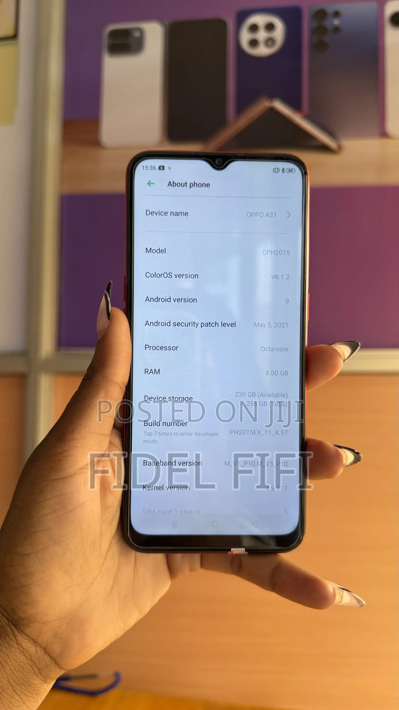 Oppo A31 128 GB Red