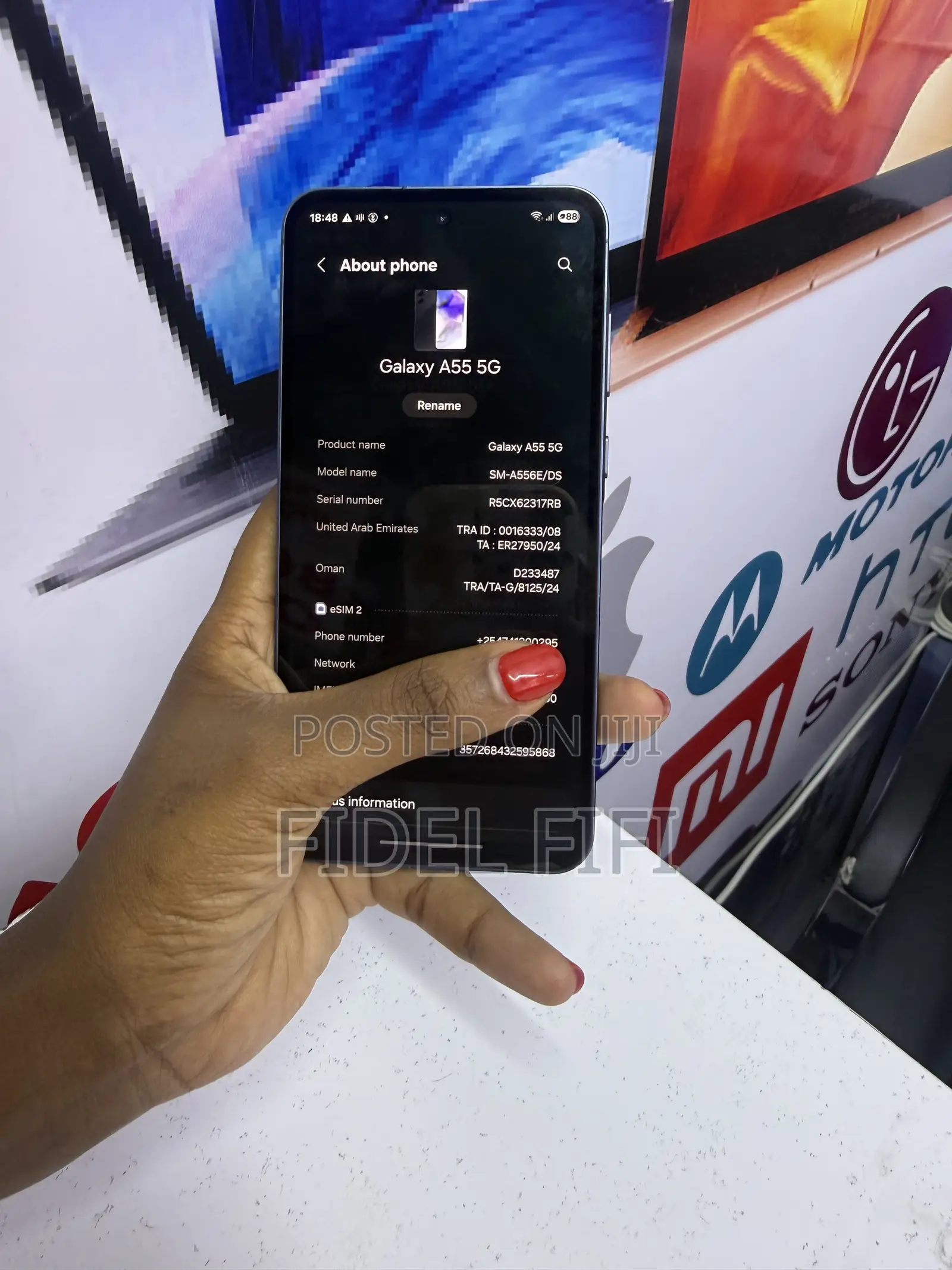 Samsung Galaxy A55 128 GB Black