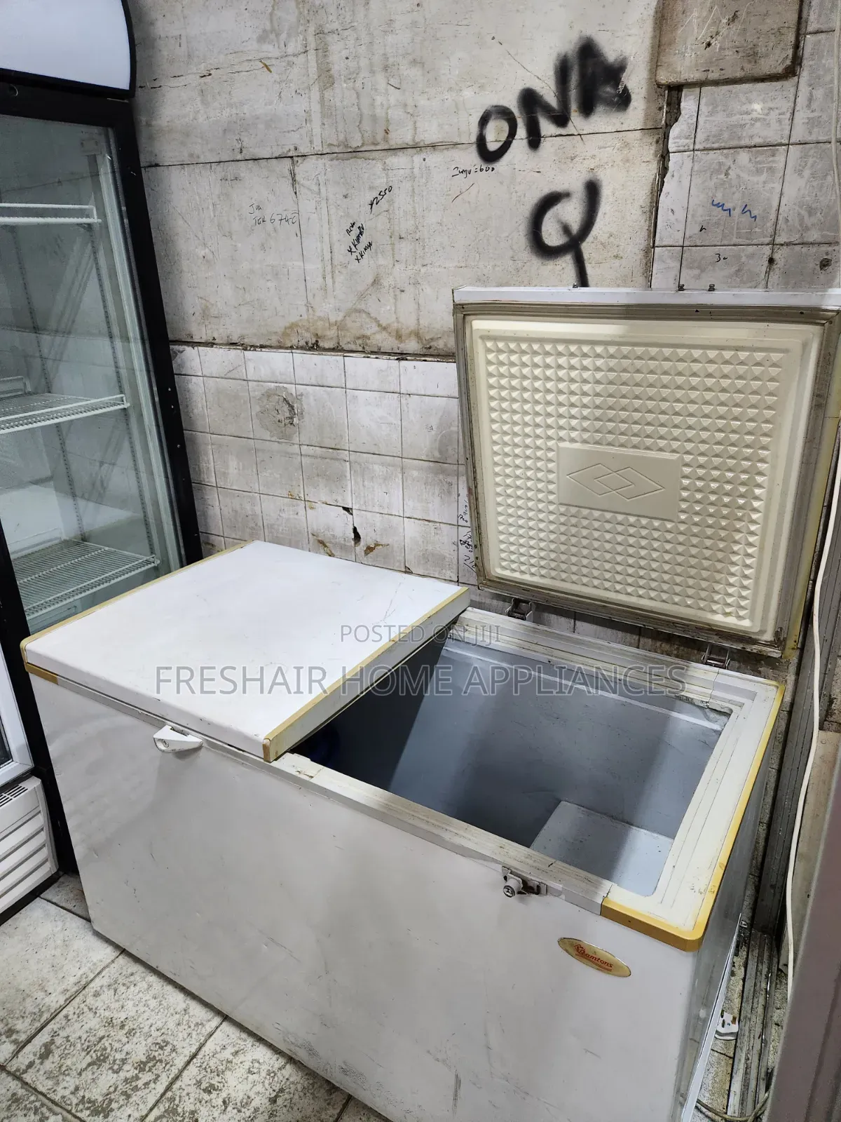 Specious White Deep Freezer