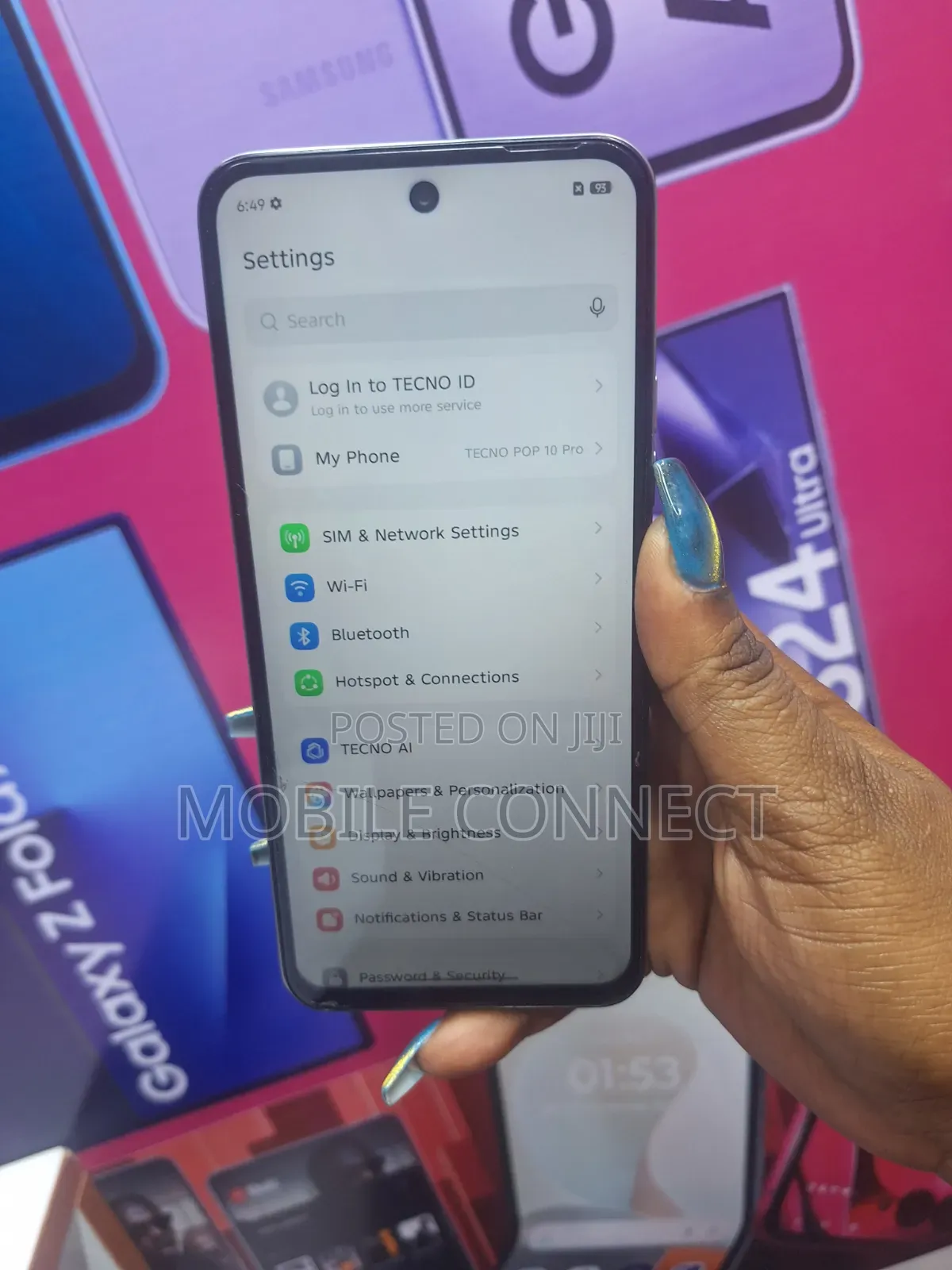 Tecno Pop 10 128 GB White