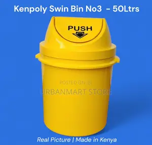 Durable Kenpoly 50l Swing Top Bin