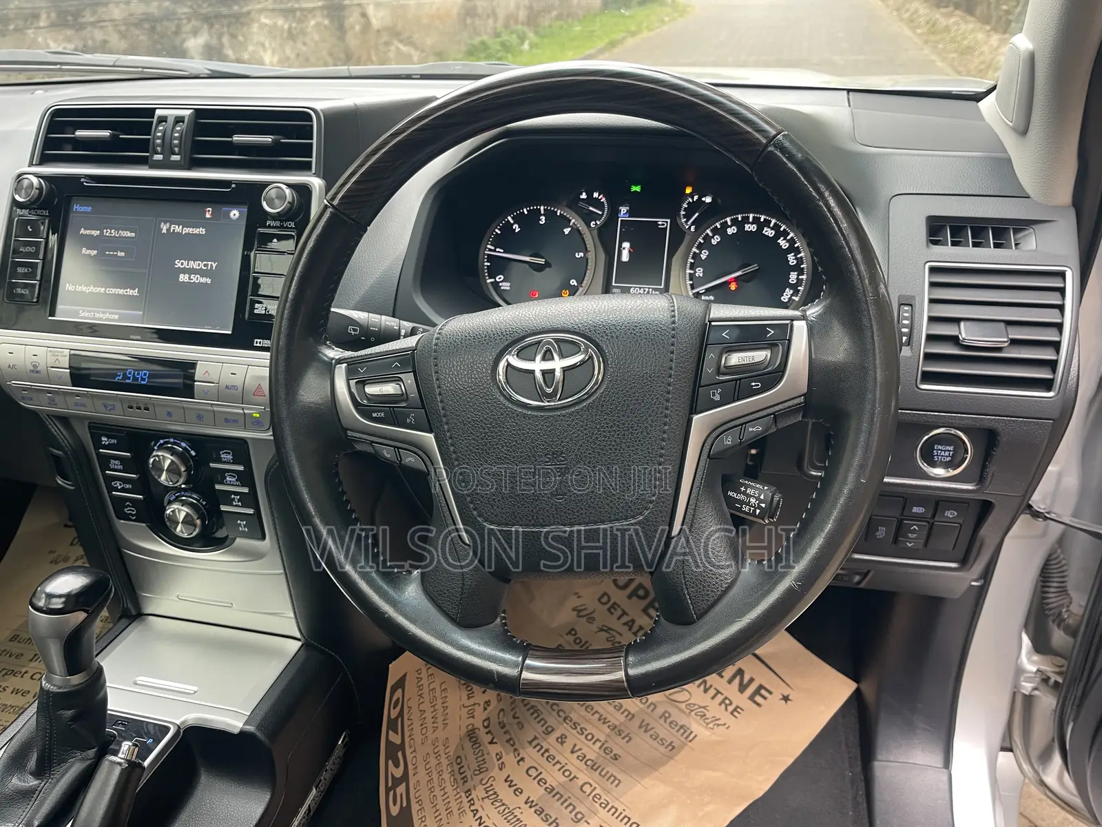 Toyota Land Cruiser Prado 2018 Silver