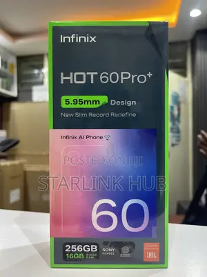 New Infinix Hot 60 Pro+ 256 GB Silver