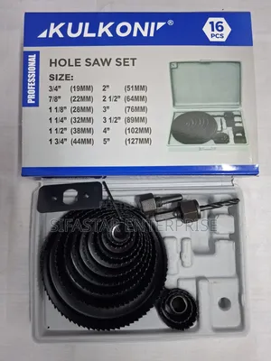 16pc Holesaw